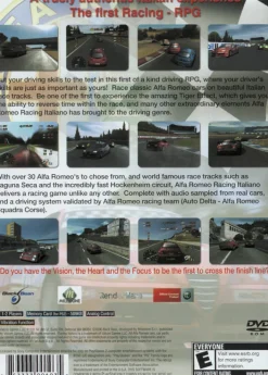 Hot Alfa Romeo Racing Italiano Ps2 Games