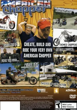 Hot American Chopper Ps2 Games