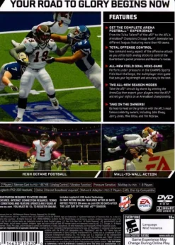 Hot Arena Football Road to Glory Ps2 Games