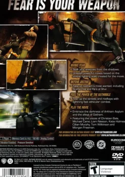 Fashion Batman Begins Ps2 Games