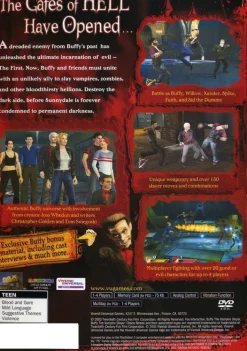 New Buffy the Vampire Slayer Chaos Bleeds Ps2 Games