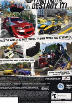 Fashion Burnout 3 Take Down Ps2 Games