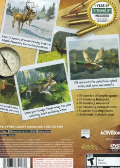 Sale Cabela's Trophy Bucks Ps2 Games
