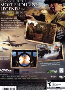 Online Call of Duty 2 Big Red One Ps2 Games
