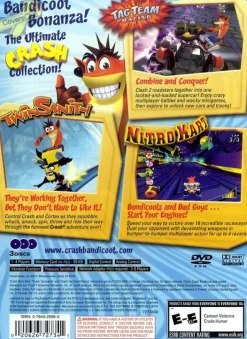 Clearance Crash Bandicoot Action Pack Ps2 Games