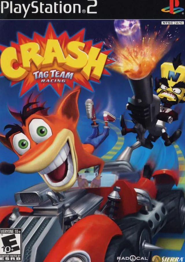 New Crash Tag Team Racing Ps2 Games