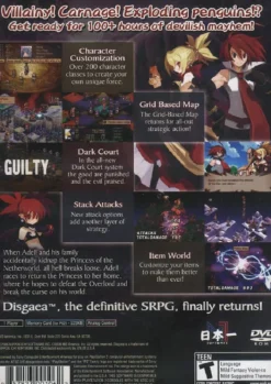 Clearance Disgaea 2 Cursed Memories Ps2 Games