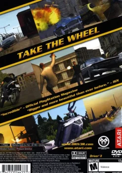 Fashion Driv3r Driver 3 Ps2 Games