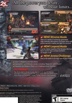 Fashion Dynasty Warriors 4 Xtreme Legends Ps2 Games