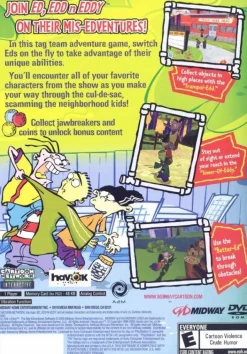 Outlet Ed Edd N Eddy Mis-Edventures Ps2 Games