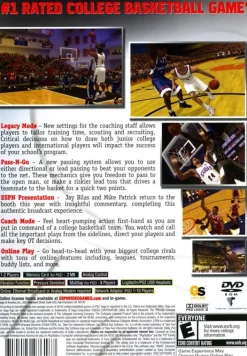 Fashion ESPN College Hoops 2005 Ps2 Games