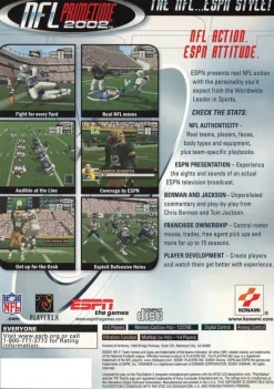 Best ESPN NFL Prime Time 2002 Ps2 Games