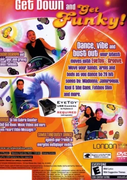 Clearance Eye Toy Groove Ps2 Games