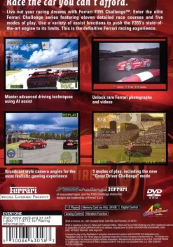 Outlet Ferrari F355 Challenge Ps2 Games