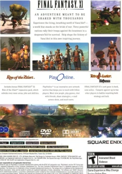 Discount Final Fantasy XI Online Ps2 Games