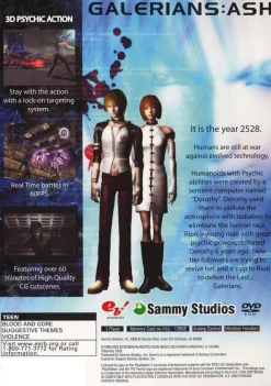 Clearance Galerians Ash Ps2 Games