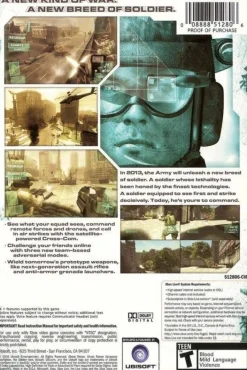 Fashion Ghost Recon Advanced Warfighter Ps2 Games