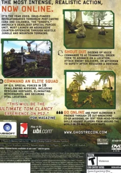 Hot Ghost Recon Jungle Storm Ps2 Games