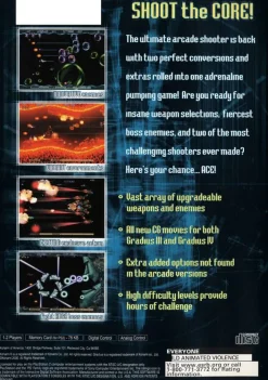 New Gradius 3 and 4 Ps2 Games