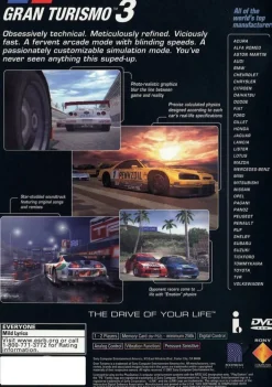 Discount Gran Turismo 3 A-Spec Ps2 Games