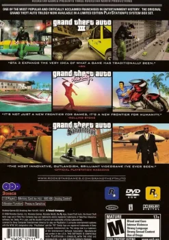 Clearance Grand Theft Auto Trilogy Ps2 Games