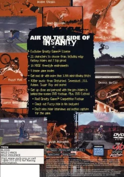 Online Gravity Games Bike Street Vert Dirt PS2 Ps2 Games