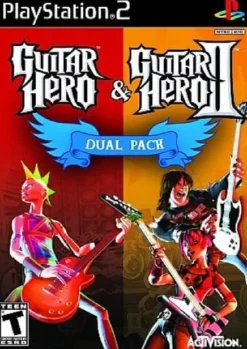 Outlet Guitar Hero and Guitar Hero 2 Double Pack Ps2 Games