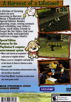 Discount Harvest Moon A Wonderful Life Special Edition Ps2 Games