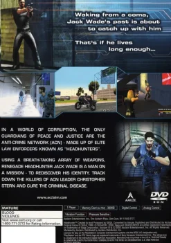 Best Headhunter Ps2 Games