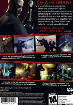 Online Hitman Contracts Ps2 Games