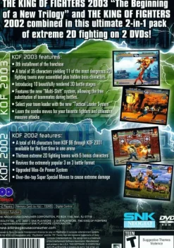 Discount King of Fighters 2002/2003 Ps2 Games