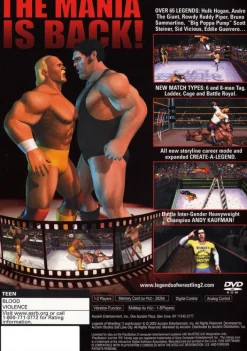 Online Legends of Wrestling 2 Ps2 Games
