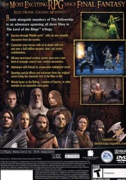 Online Lord of the Rings Third Age Ps2 Games