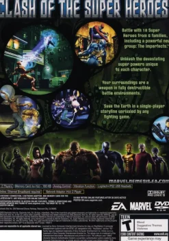 New Marvel Nemesis Rise of the Imperfects Ps2 Games