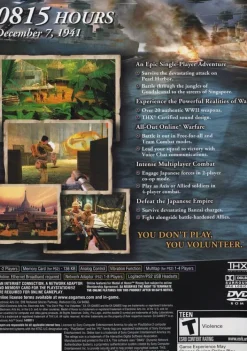 Best Medal of Honor Rising Sun Ps2 Games