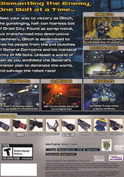 Clearance Metal Arms Glitch in the System Ps2 Games