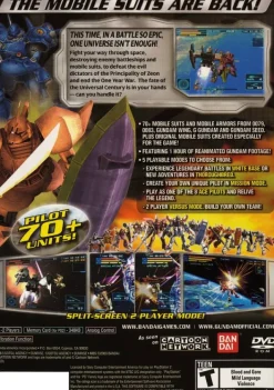 Best Mobile Suit Gundam Encounters in Space Ps2 Games