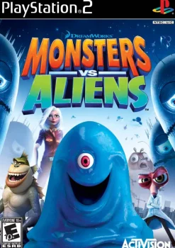 Online Monsters vs. Aliens Ps2 Games