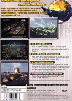 Clearance Naval Ops Warship Gunner Ps2 Games