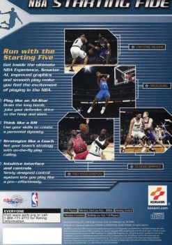 Hot NBA Starting Five Ps2 Games