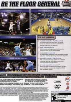 Online NCAA March Madness 2005 Ps2 Games