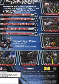Online NFL Blitz 2002 Ps2 Games
