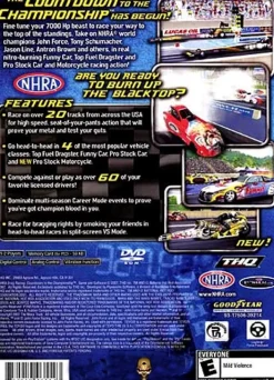 New NHRA Countdown to the Championship 2007 Ps2 Games