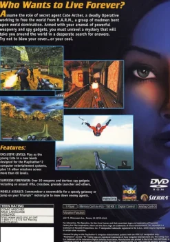 Hot No One Lives Forever Ps2 Games