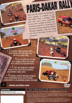 Discount Paris-Dakar Rally Ps2 Games