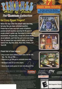 Discount Pinball Hall of Fame The Gottlieb Collection Ps2 Games