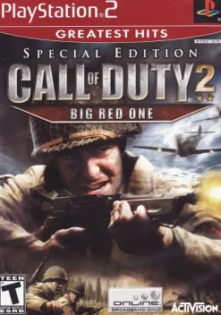 Clearance PS2 Call of Duty 2 Big Red One Greatest Hits Special Edition Ps2 Games