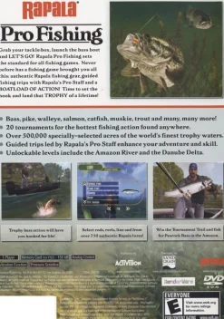 Hot Rapala Pro Fishing Ps2 Games