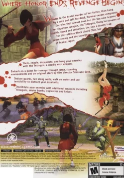 Discount Red Ninja End of Honor Ps2 Games