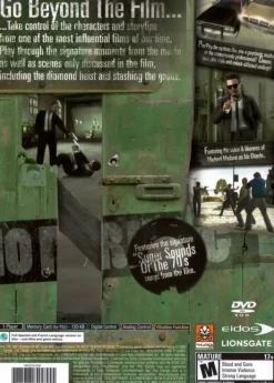 New Reservoir Dogs Ps2 Games